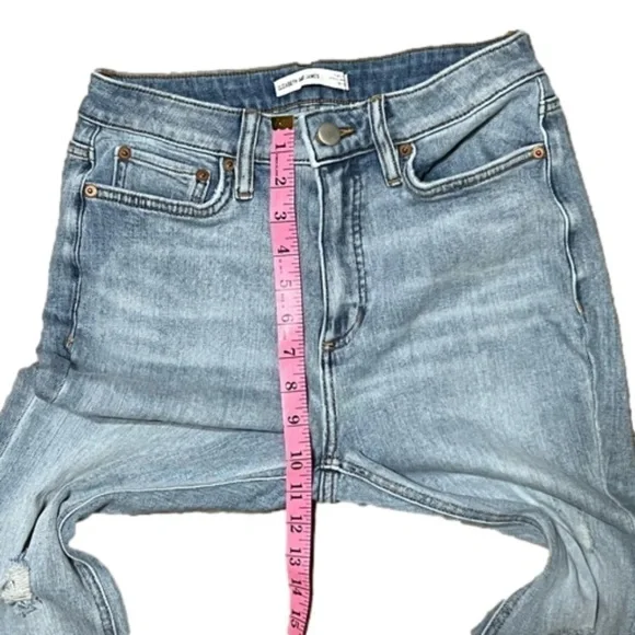 Elizabeth & James High Rise Skinny Ankle Light Denim Blue Jeans Women Size 10/30 - Picture 9 of 11